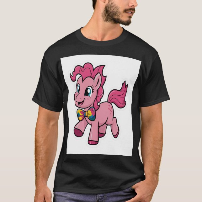 pink pony club sticker T-Shirt (Front)
