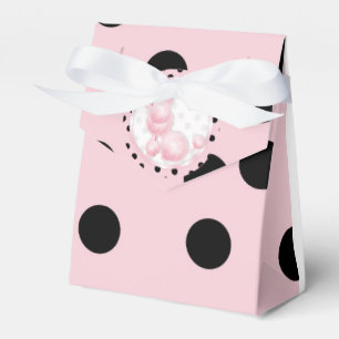 Pink Poodle Birthday Party Favour Box