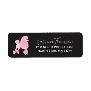Pink Poodle Return Address