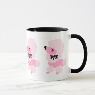 Pink Poodles Mug
