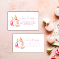 Pink Poppin Champagne Beer Books For Baby Shower