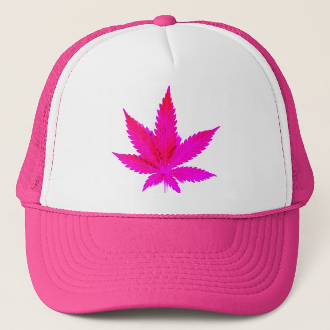 Pink Pot Trucker Hat (Front)
