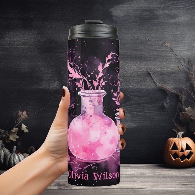 Pink Potion Personalized Thermal Tumbler (Creator Uploaded)