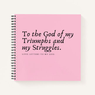 Pink Prayer Journal