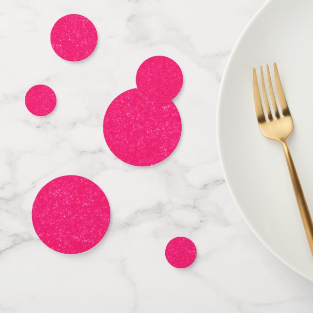 Pink Princess Birthday Party Table Confetti (Group)