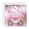 Pink Princess Carriage Enchanted Quinceanera