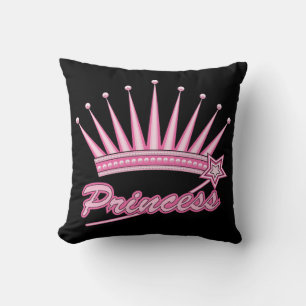 Pink Princess Crown Cushion