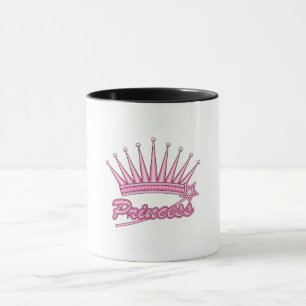 Pink Princess Crown Mug