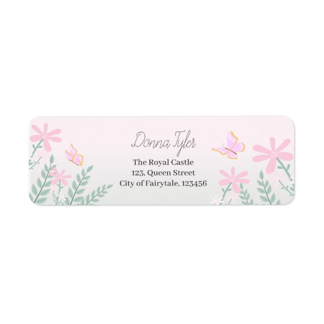 Pink Princess Fantasy Birthday Party (Front)