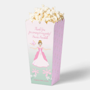 Pink Princess Fantasy Birthday Party Favour Box