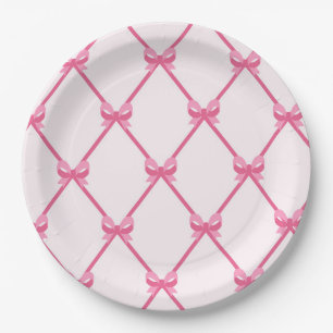 Pink Princess Fantasy Birthday Party Paper Plate