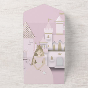 PINK PRINCESS PARTY INVITATION