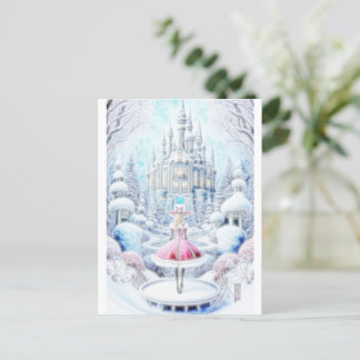 Pink Princess Postcard