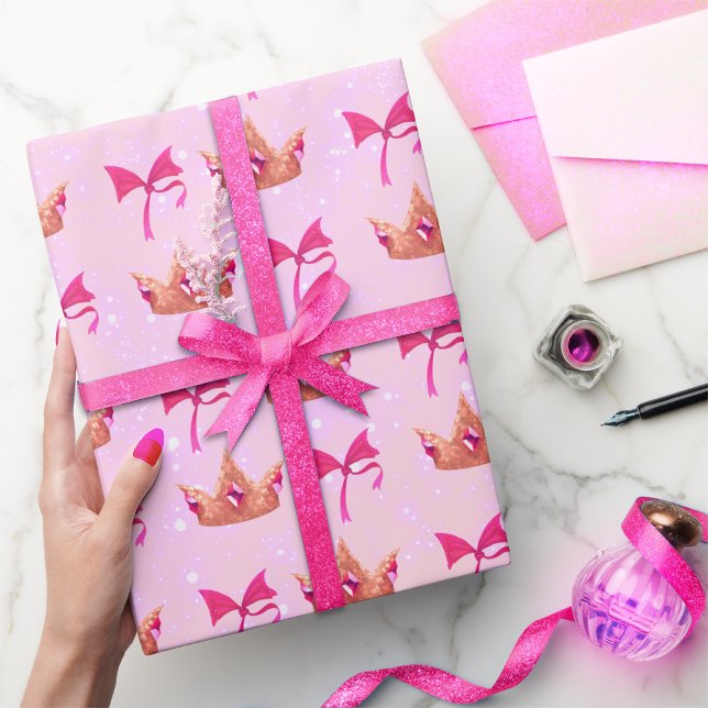 Pink Princess Wrapping Paper (Creator Uploaded)