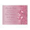 Pink Printed Sequins Bow & Diamond Save the Date