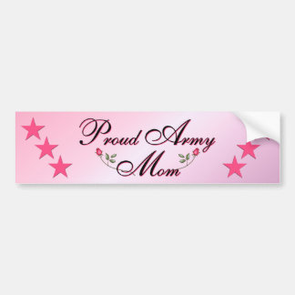 Pink & Proud Army Mum Bumper Sticker