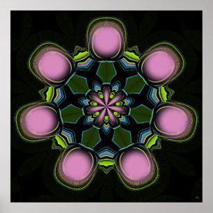 Pink Pulsar Poster