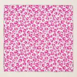 Pink puma print on custom background  scarf<br><div class="desc">Cute panther's skin on customisable background.  To change the background please click on Edit Design and then on background tab on the laft side. Skateboard with  leopard's print. Pattern available as fabrics too.</div>