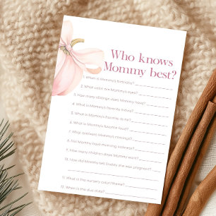 Pink Pumpkin Coquette Who Knows Mummy Best Game