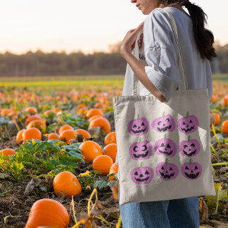Pink Pumpkins Tote Bag