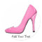 Pink Pumps Sticker