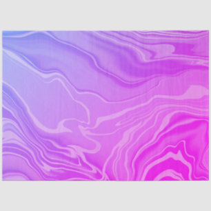 Pink Purple Abstract Marble Tissue Paper