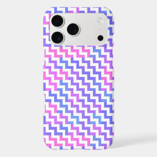 pink purple and blue chevron pattern
