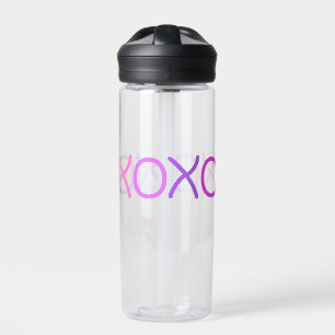 Pink, purple and lavender Xoxo lovely Water Bottle