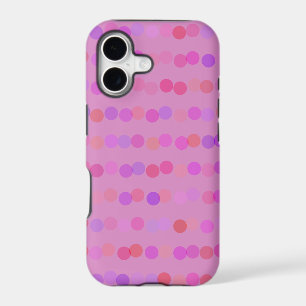 pink, purple and orange polka dots