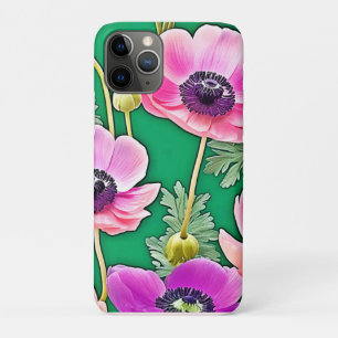 Pink Purple Anemones Case-Mate iPhone Case