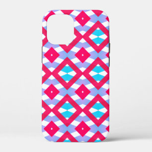 pink, purple, blue diamond iPhone 12 mini case