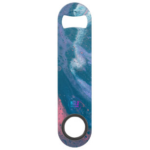 Pink Purple Blue Stainless Steel Bottle Opener