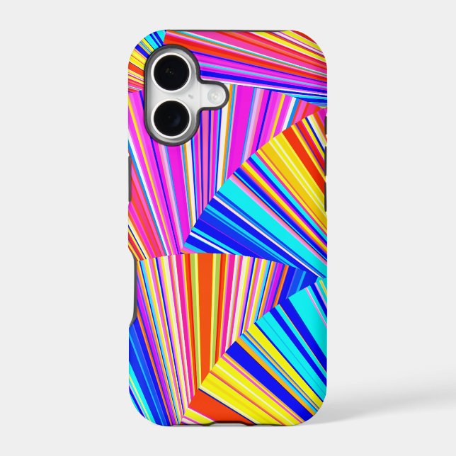 Pink Purple Blue Yellow Graphic Pattern (Back)