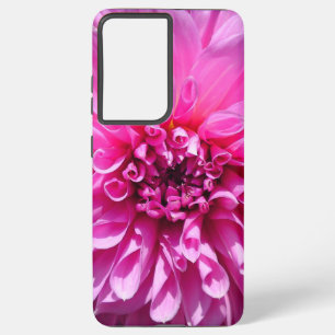 Pink Purple Dahlia Flower Samsung Galaxy Case