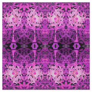 PINK PURPLE DAISY / MARGUERITE / MARGHERITA FABRIC