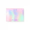 Pink purple drips holographic name