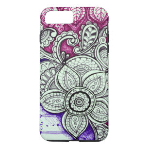 Pink Purple Ethnic Exotic Moroccan Indian Mandala Case-Mate iPhone Case