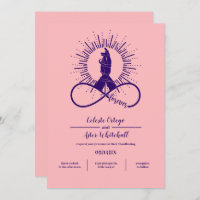 Pink & Purple Simple Forever Hands Handfasting