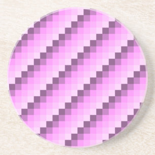Pink & Purple Squares Coaster