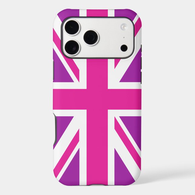 Pink & Purple Union Jack/Flag (Back)