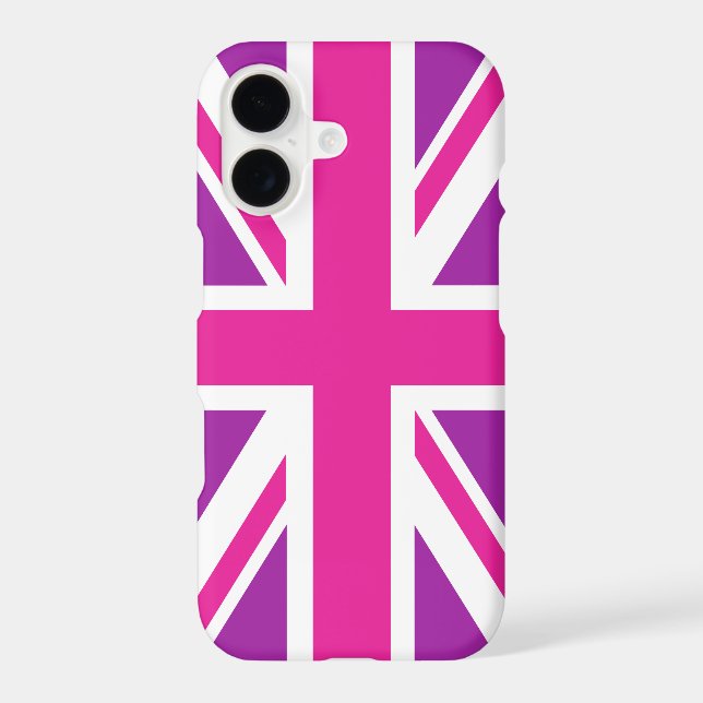 Pink & Purple Union Jack/Flag (Back)