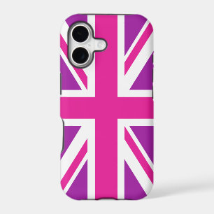 Pink & Purple Union Jack/Flag