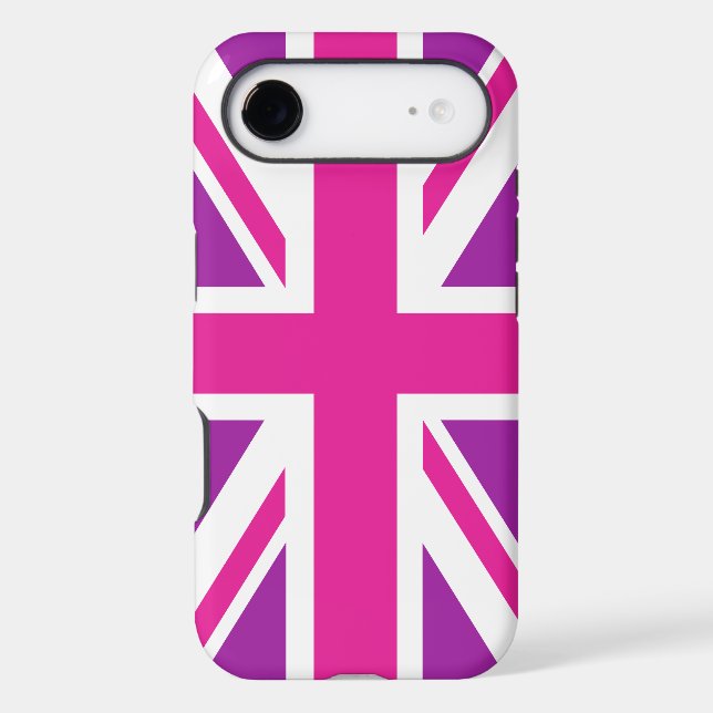 Pink & Purple Union Jack/Flag (Back)