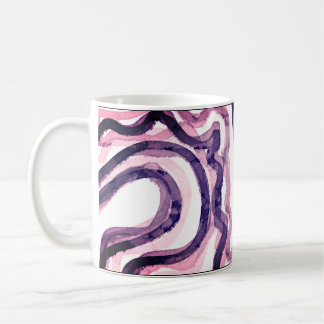 Pink & Purple Watercolor Abstract Versatile Mug