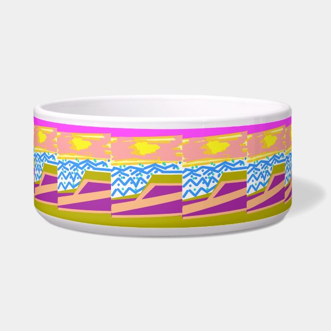 Pink Purple Yacht Blue Waves (Front)