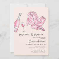 Pink Pyjamas and Prosecco Bridal Shower 