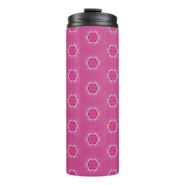 Pink Pyrite Pattern Design Tumbler (Front)