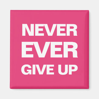 Pink qoute motivational modern bold magnet