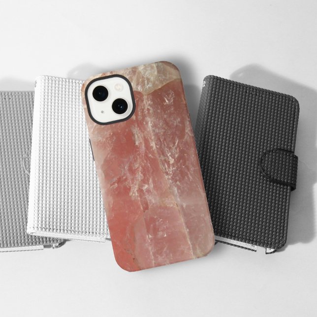 Pink Quartz Natural Stone Look Phone Case (Creator Uploaded)