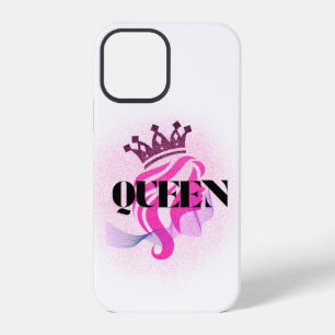 Pink Queen Crown Design – Confident Feminine Power iPhone 12 Pro Case